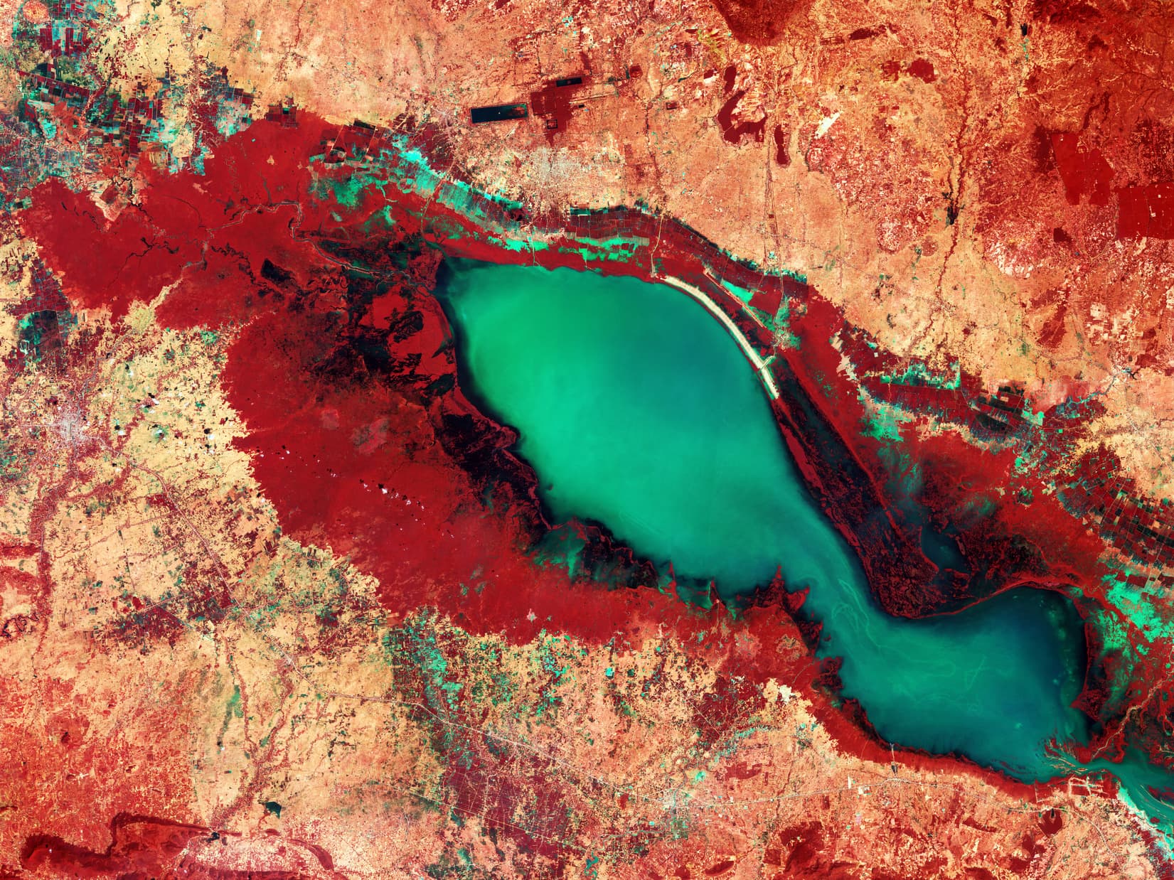 Large-scale flood hazard assessment