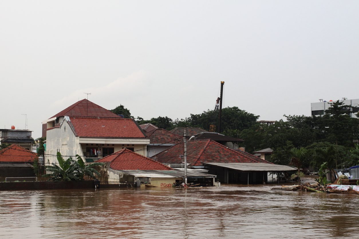 Large-scale flood hazard assessment