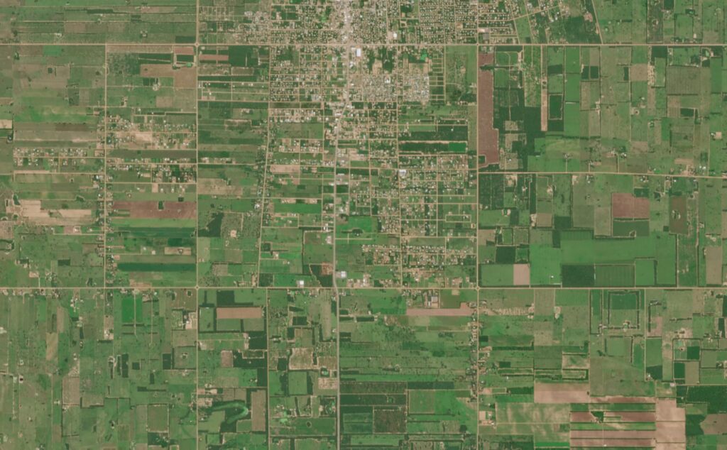 Sentinel-2 image of Loma Plata